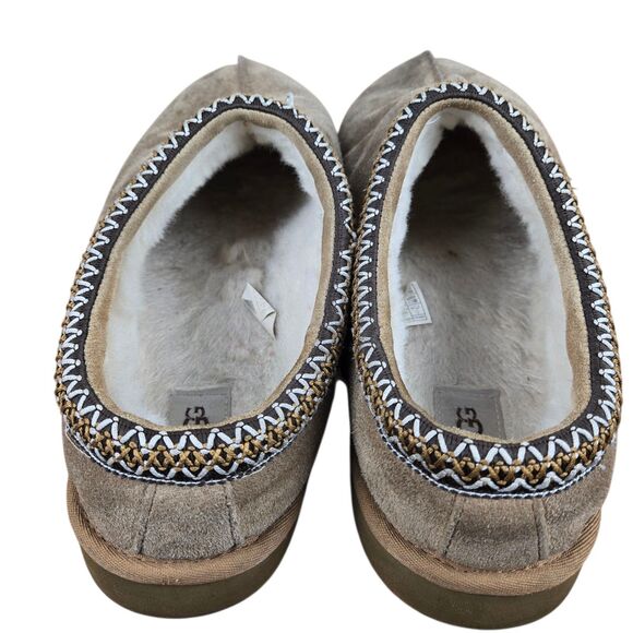 UGG Tasman Slippers Men's Sz 15 Suede Brown Cozycore - Picture 11 of 14